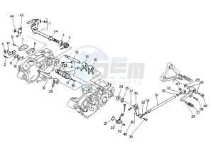 MITO EVOL.125 drawing GEAR CHANGE MECHANISM