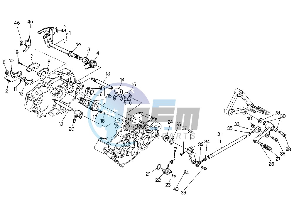 GEAR CHANGE MECHANISM