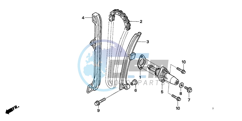 CAM CHAIN/TENSIONER