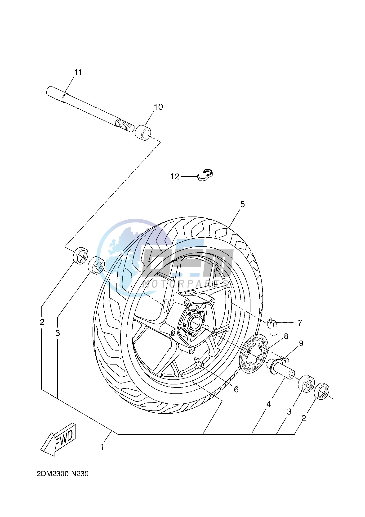 FRONT WHEEL