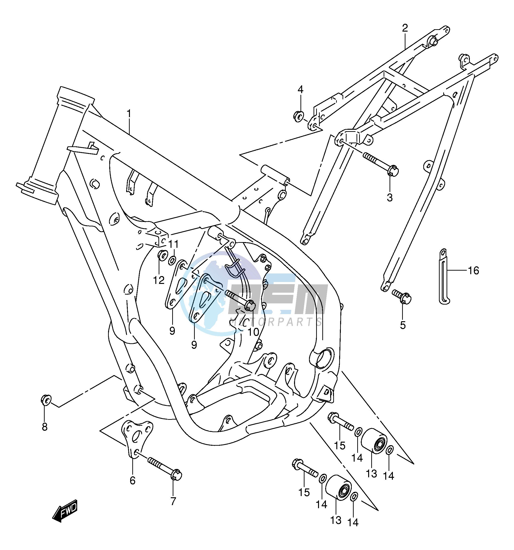 FRAME (MODEL K1)