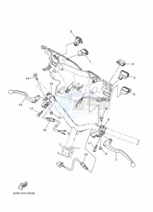 GPD125-A NMAX 125 (BV3J) drawing FRONT MASTER CYLINDER