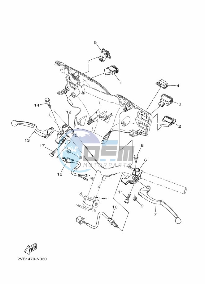 FRONT MASTER CYLINDER