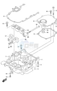 DF 60A drawing Engine Holder High Thrust