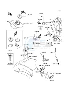 VN900 CLASSIC VN900BDFA GB XX (EU ME A(FRICA) drawing Ignition Switch