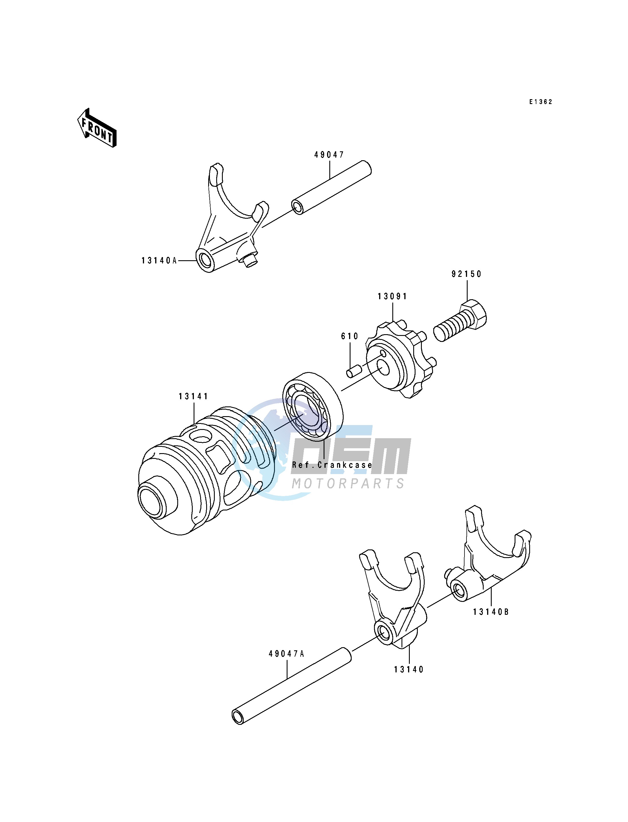 CHANGE DRUM_SHIFT FORK