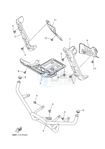 YXE700E YXE70WPAH WOLVERINE R-SPEC EPS (BW12) drawing GUARD