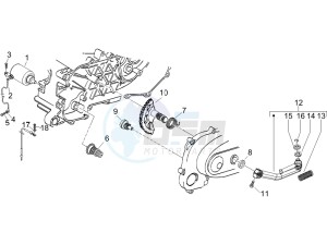 Runner 50 SP drawing Starter - Electric starter