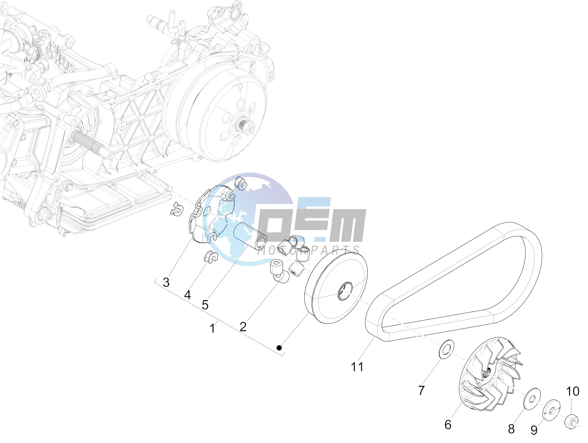 Driving pulley