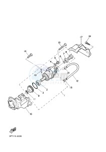 PW50 (2SA7 2SA8 2SA9) drawing OIL PUMP