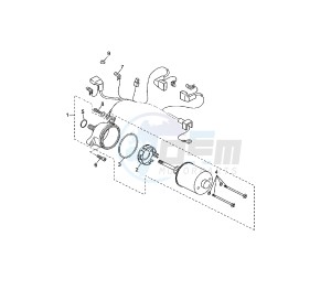 YP R X-MAX ABS 125 drawing STARTING MOTOR