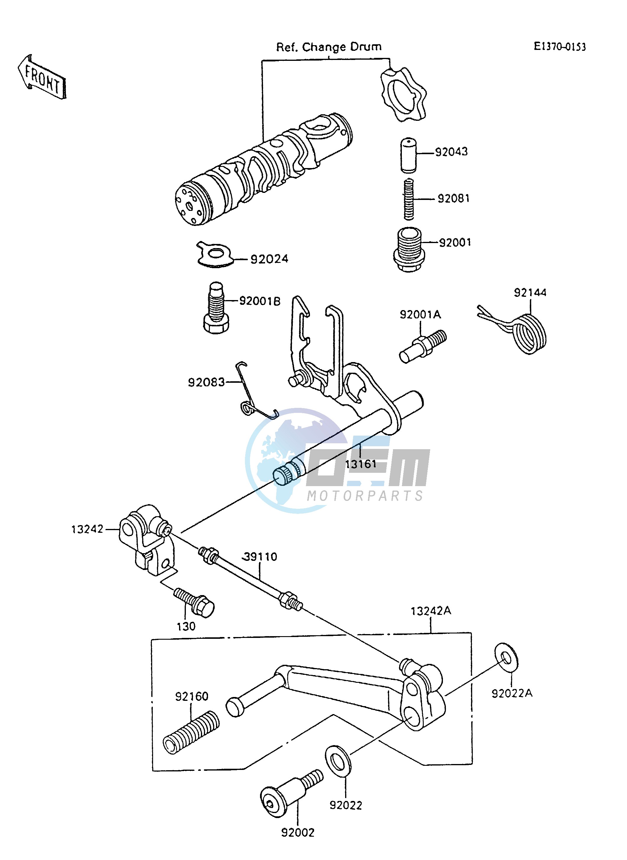 GEAR CHANGE MECHANISM