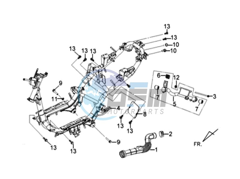 FRAME / ENGINE MOUNT