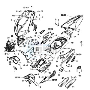 FIGHT ZA EU drawing COWLING