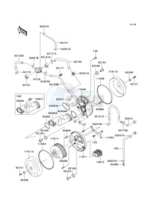 VN 1600 A [VULCAN 1600 CLASSIC] (A6F-A8FA) A8F drawing AIR CLEANER