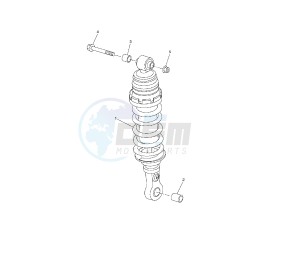 FZ1-NA 1000 drawing REAR SUSPENSION