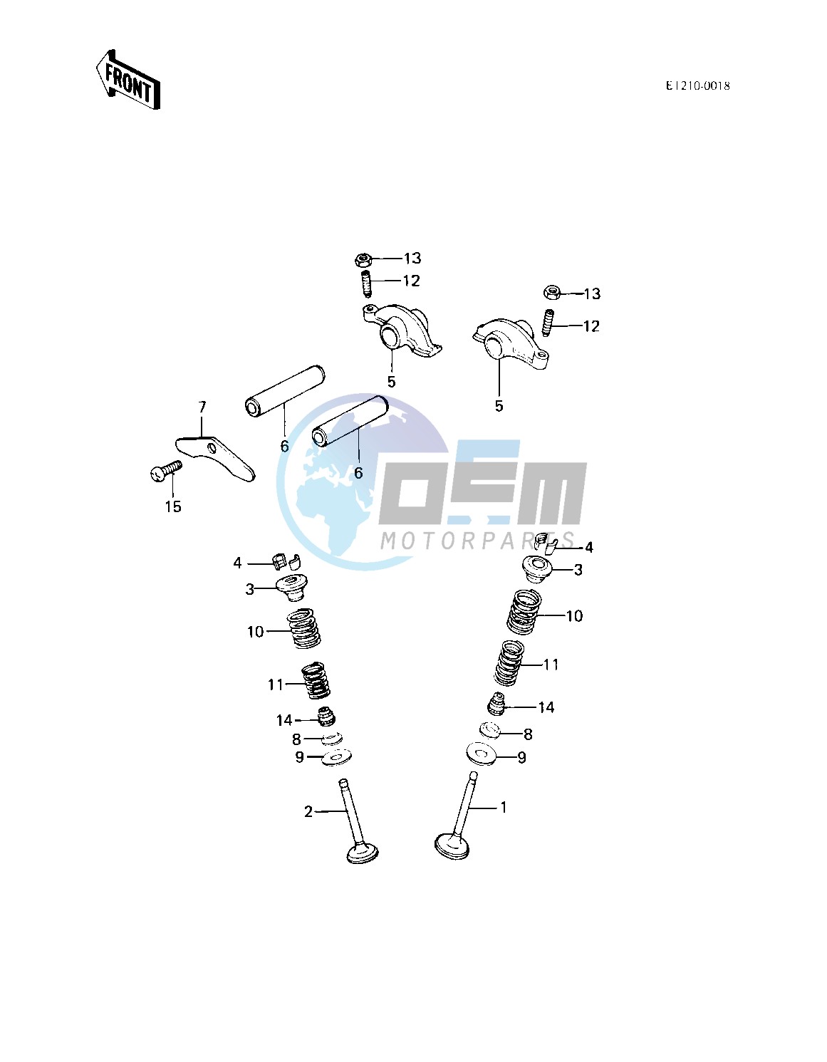 ROCKER ARMS_VALVES -- 83 A2- -