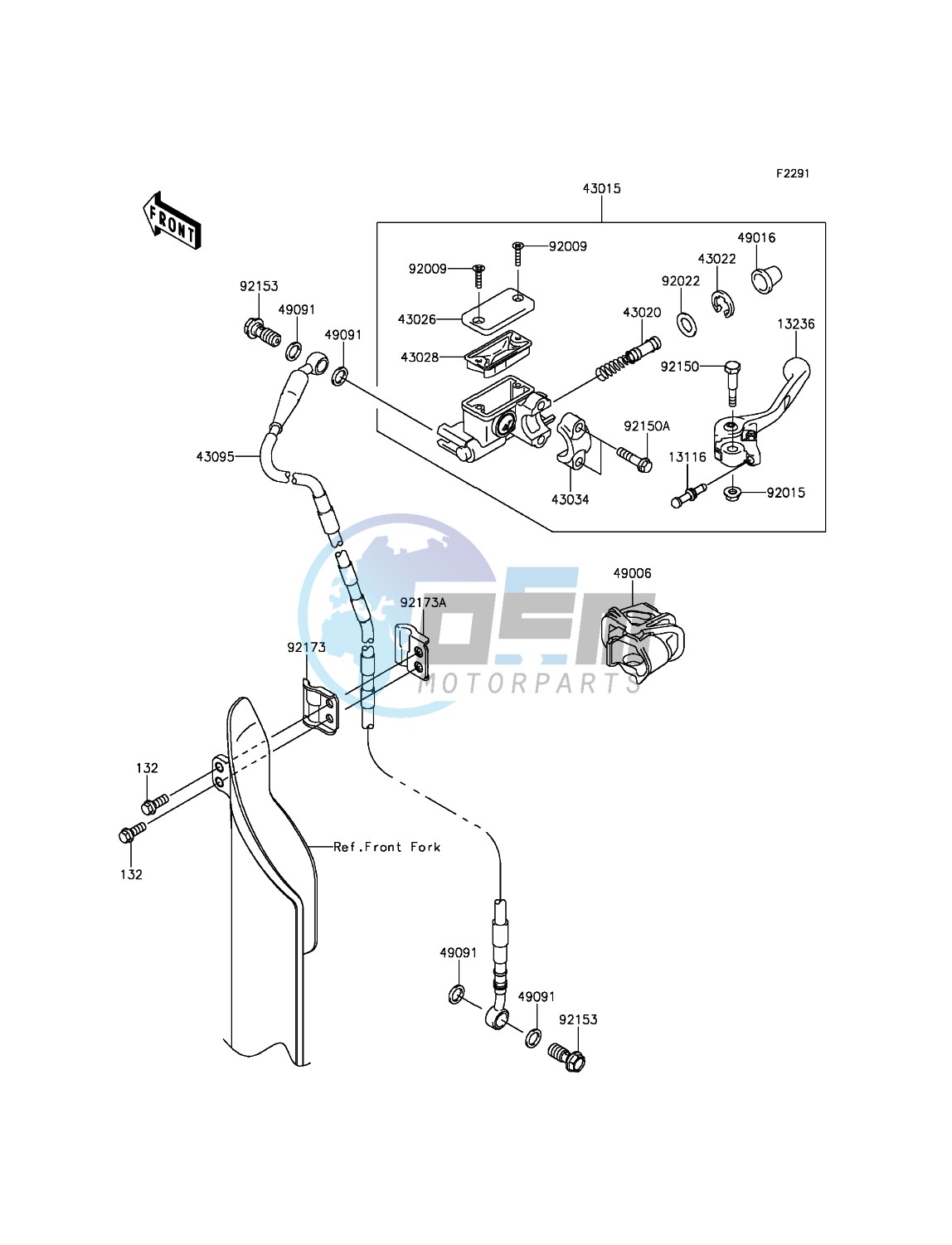 Front Master Cylinder