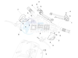 Sprint iGET 125 4T 3V ABS (EMEA) drawing Selectors - Switches - Buttons