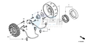 SH125B drawing GENERATOR