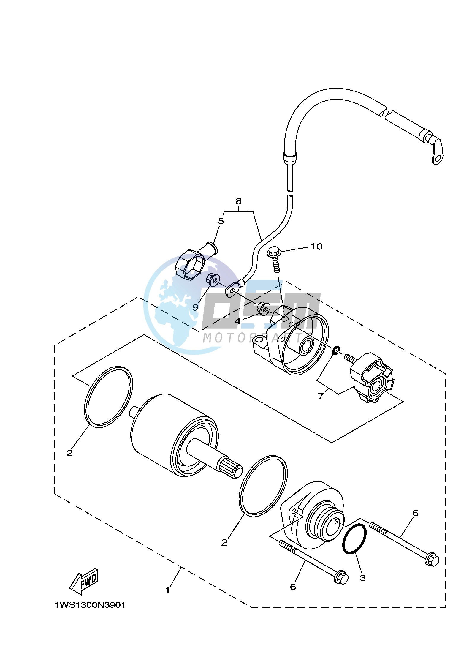 STARTING MOTOR