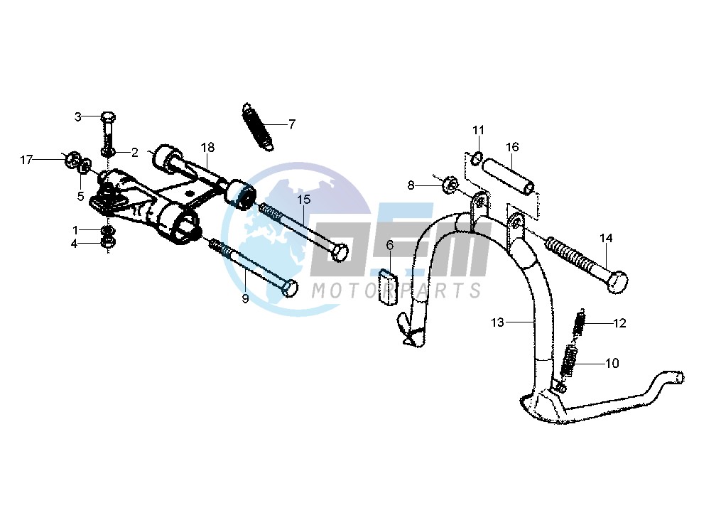 Swinging arm - Stand