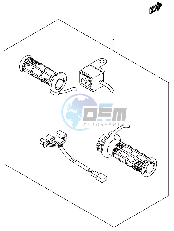 OPTIONAL (GRIP HEATER SET)