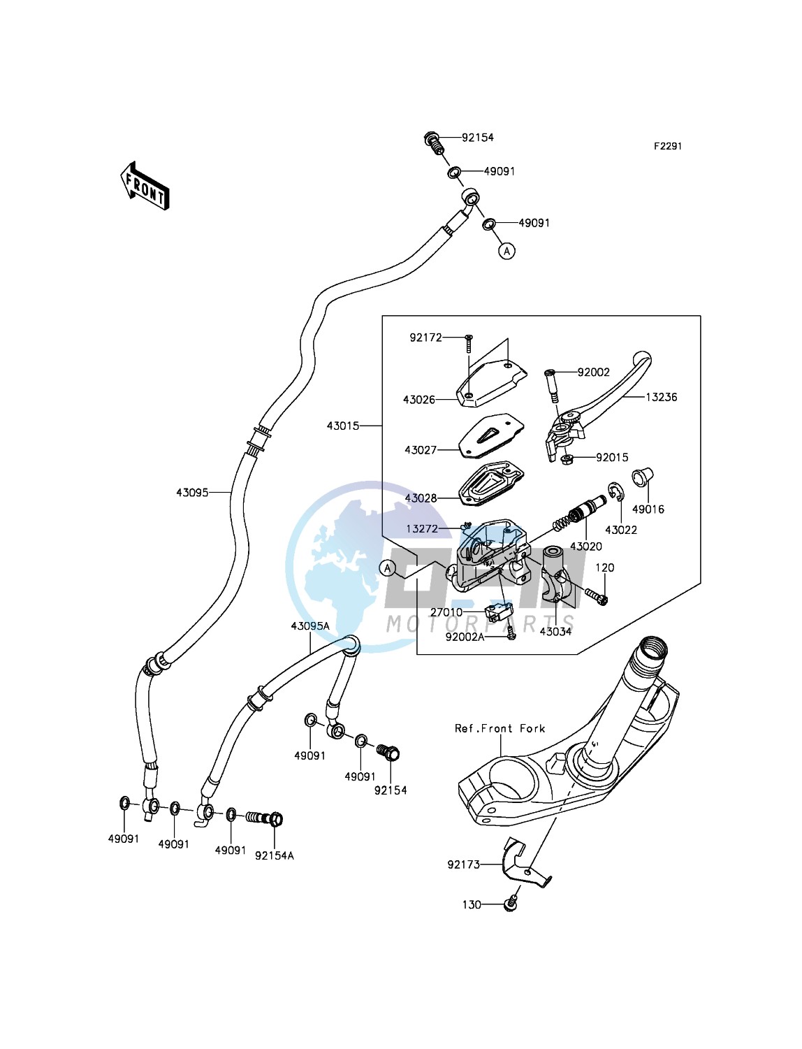 Front Master Cylinder