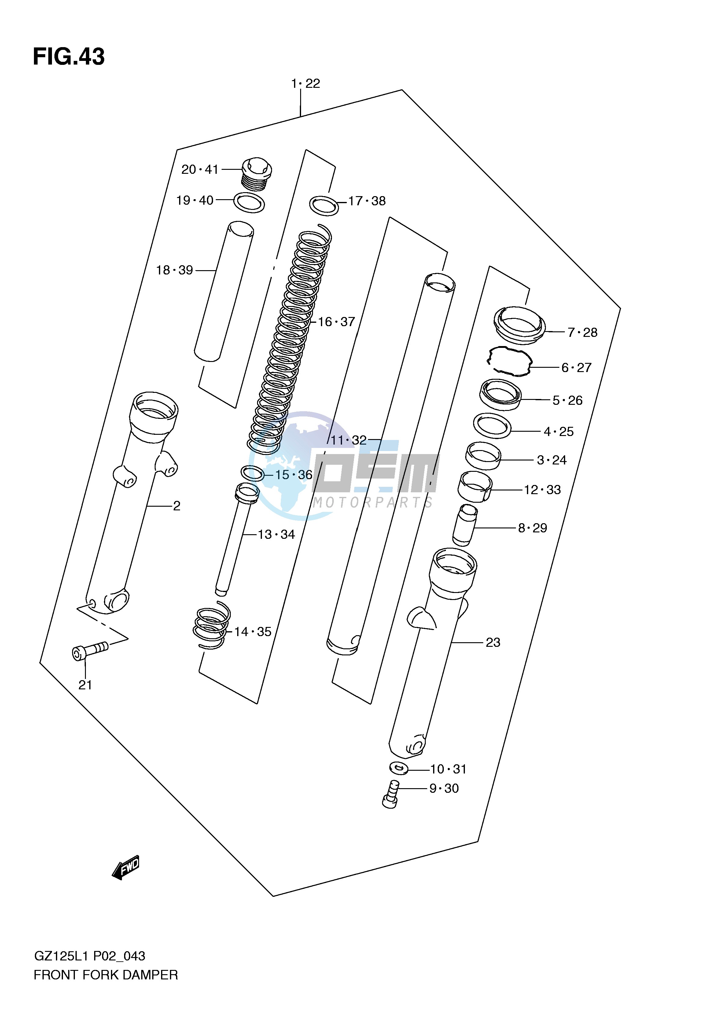 FRONT FORK DAMPER