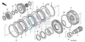 NSA700A9 Australia - (U / MME REF) drawing CLUTCH