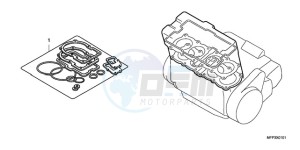 CB1300SA9 UK - (E / ABS BCT MKH MME TWO) drawing GASKET KIT A (CB13009/S9/A9/SA9)