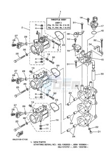 FL200AETX drawing THROTTLE-BODY-2