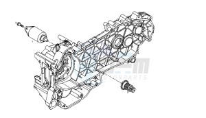 GP1 LOW SEAT - 125 CC VTHPS1B1A EU3 drawing STARTING MOTOR