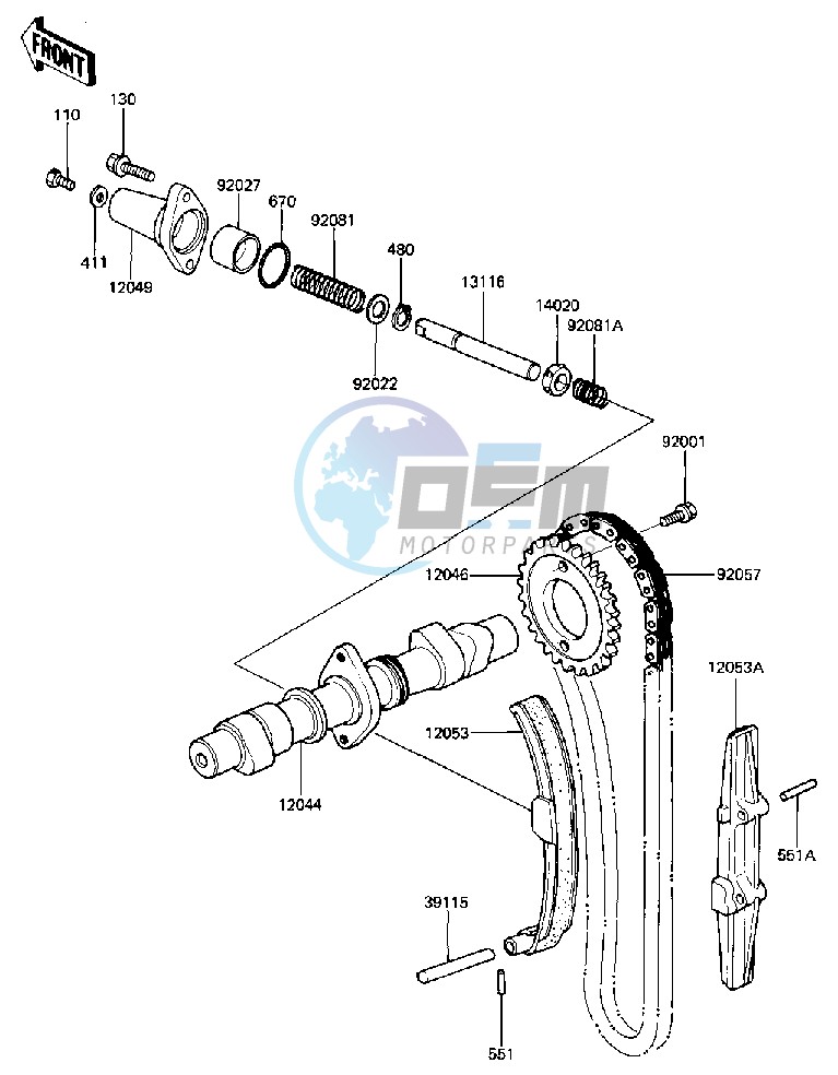 CAMSHAFT_CHAIN_TENSIONER  -- 81-83 D2_D3_D4_D5- -