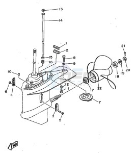 40Q drawing LOWER-CASING-x-DRIVE