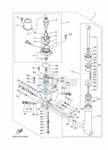 F25DETL drawing POWER-TILT-ASSEMBLY