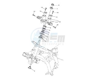 XTZ SUPER TENERE 1200 drawing STEERING