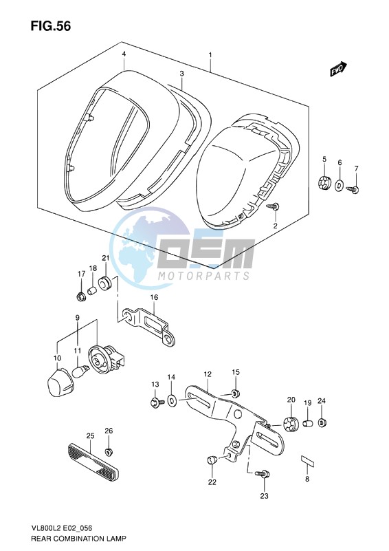 REAR COMBINATION LAMP