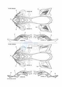 YFM700R YFM70RSSK (2LSV) drawing GRAPHICS