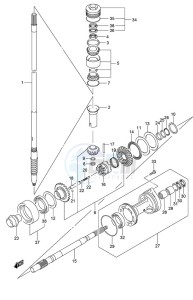 DF 175 drawing Transmission (C/R) (Model: ZG)