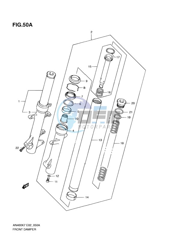 FRONT FORK DAMPER