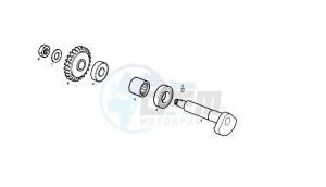 GPR R - GPR REPLICA - 50 CC EU2 drawing CRANK BALANCER