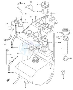 AY50 (P19) katana drawing FUEL TANK