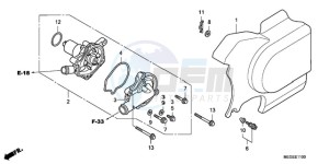 VT750C9 Ireland - (EK / MK) drawing WATER PUMP