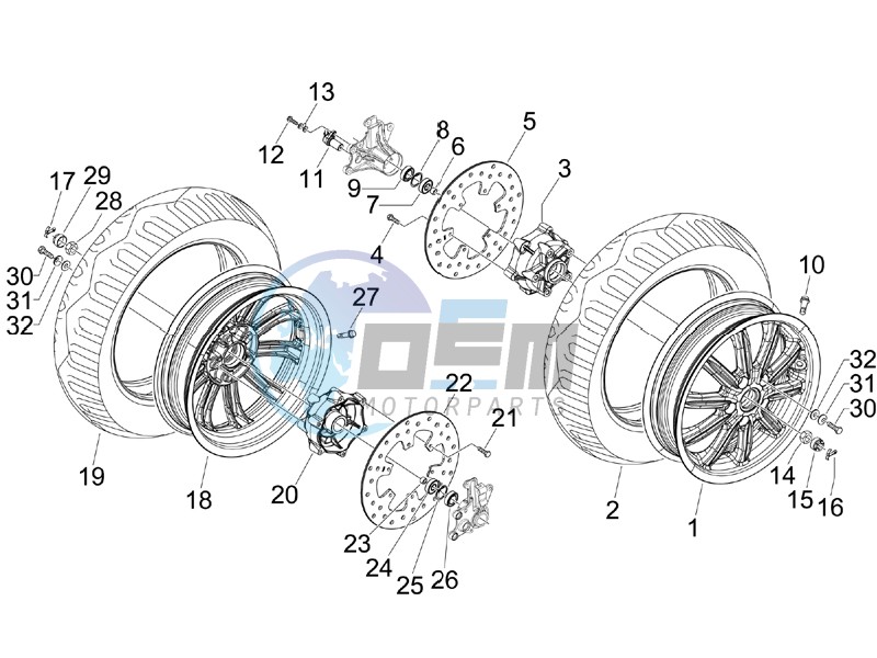 Front wheel