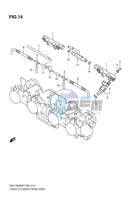 THROTTLE BODY HOSE-JOINT