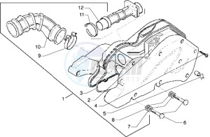 Runner VX 125 drawing Air filter