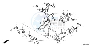 CBF1000FAC drawing IGNITION COIL