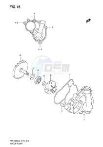 RM-Z450 EU drawing WATER PUMP