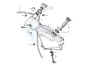 Runner SP 50 drawing Fuel Tank